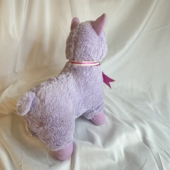 Amuse Macaron Kin Hsing Lavender Alpaca Plush 14"x12 " NWT I Love You Sweet - Picture 4 of 8